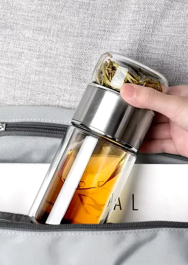 LionEssence Premium Tea Infuser Bottle